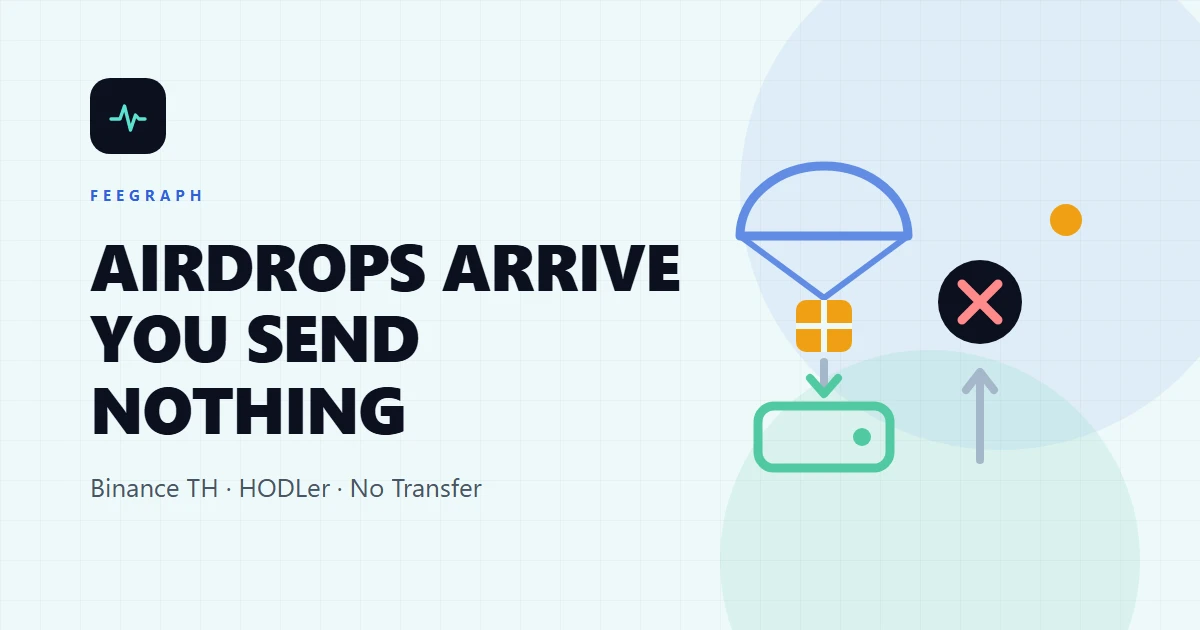 ต้องโอนเหรียญก่อนถึงจะได้รับ airdrop จริงไหม? วิธีแจกจริงของ Binance TH และ Binance Global